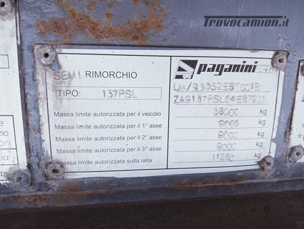 PAGANINI CAR RIBALTABILE 13.60  Machineryscanner