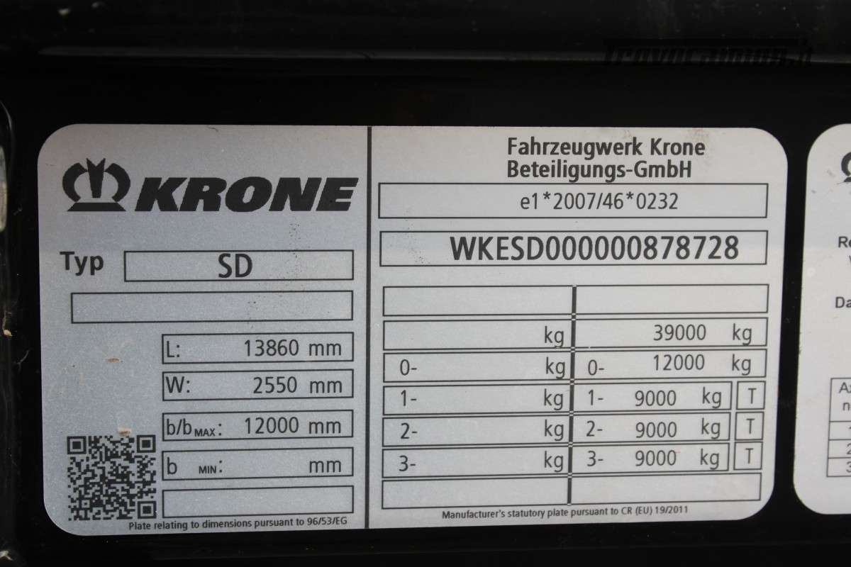 KRONE SD  Machineryscanner