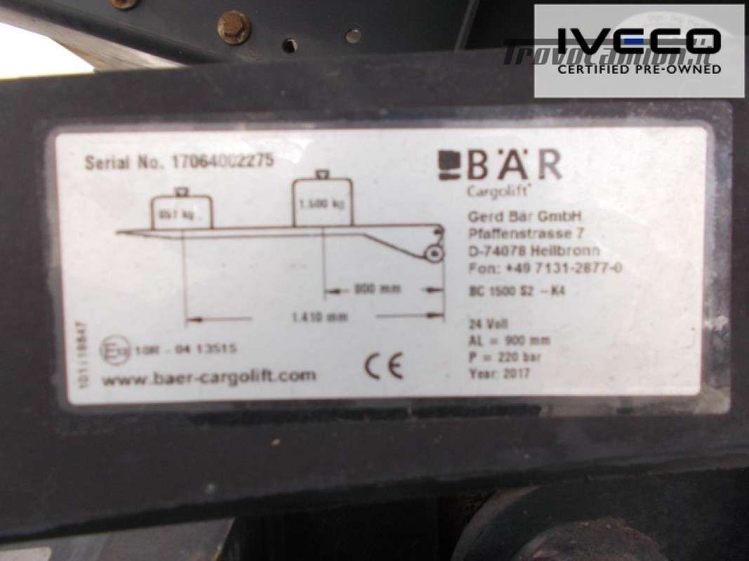EUROCARGO ML140E25/P  Machineryscanner
