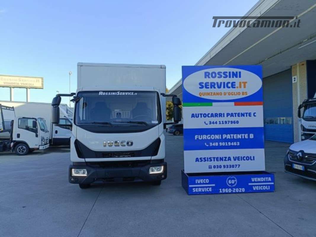 EUROCARGO  75E21 FURGONATO BOX CON SPONDA  Machineryscanner