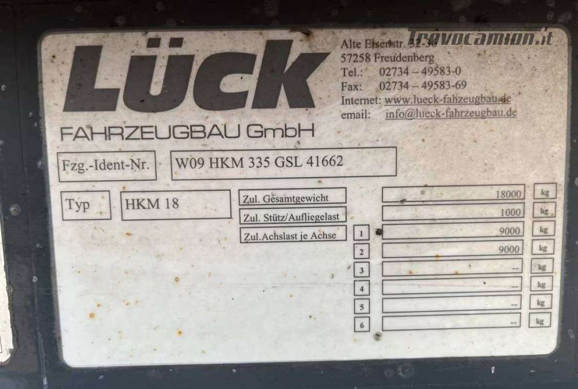 XF 480 RIBALTABILE   RIMORCHIO RIBALTABILE 2021 6X2  Machineryscanner